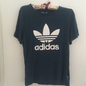 Blue women’s adidas shirt